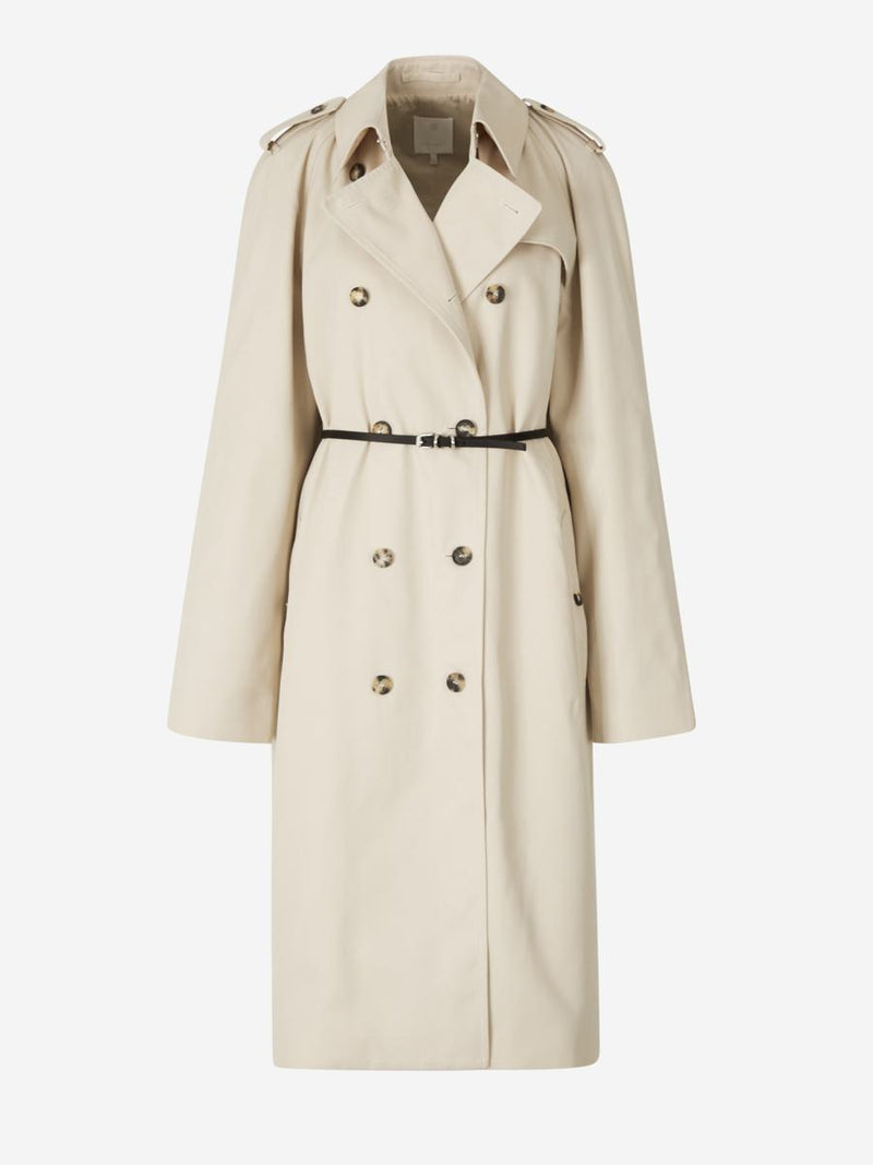 Givenchy Eggshell Trench Coat
