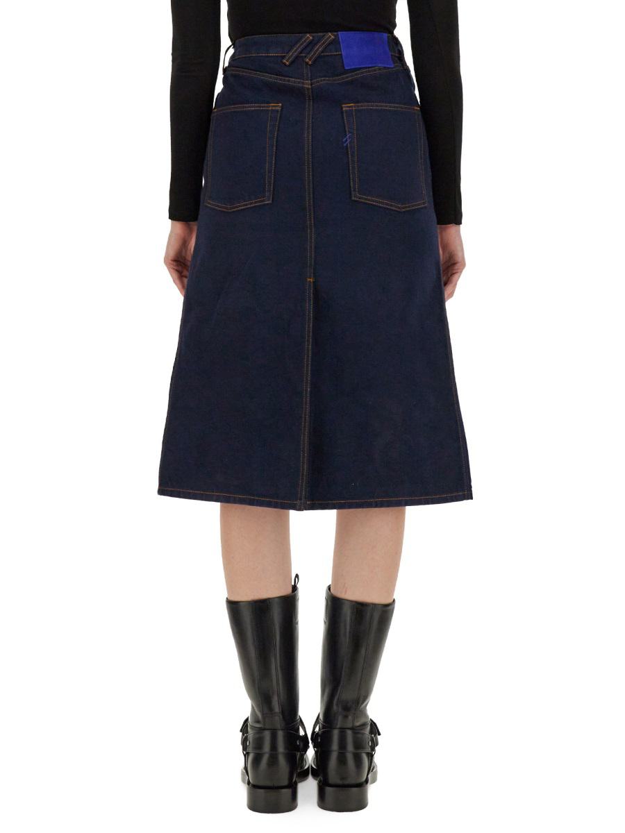 Burberry Denim Skirt