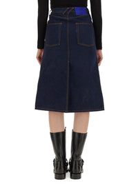 Burberry Denim Skirt