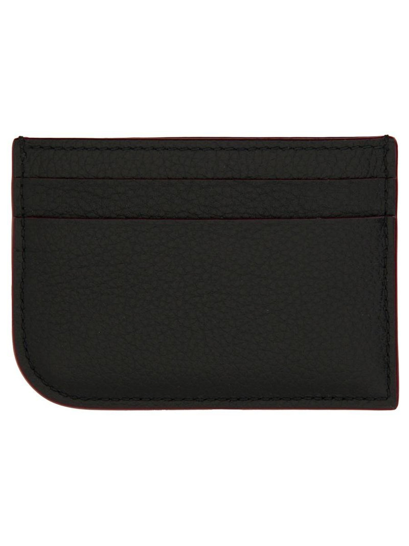 Alexander McQueen Leather Card Holder