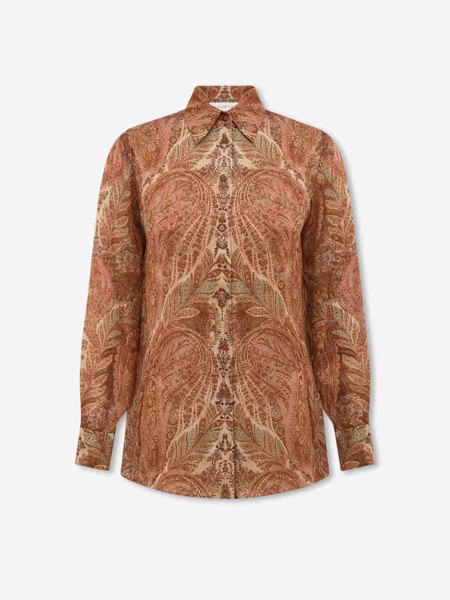 Zimmermann Silk Paisley Blouse