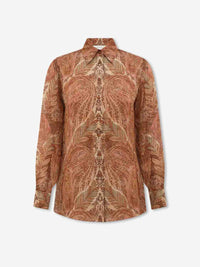 Zimmermann Silk Paisley Blouse