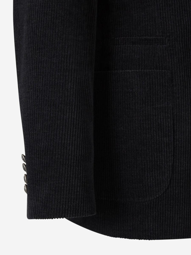 Brunello Cucinelli Corduroy Double-Breasted Blazer