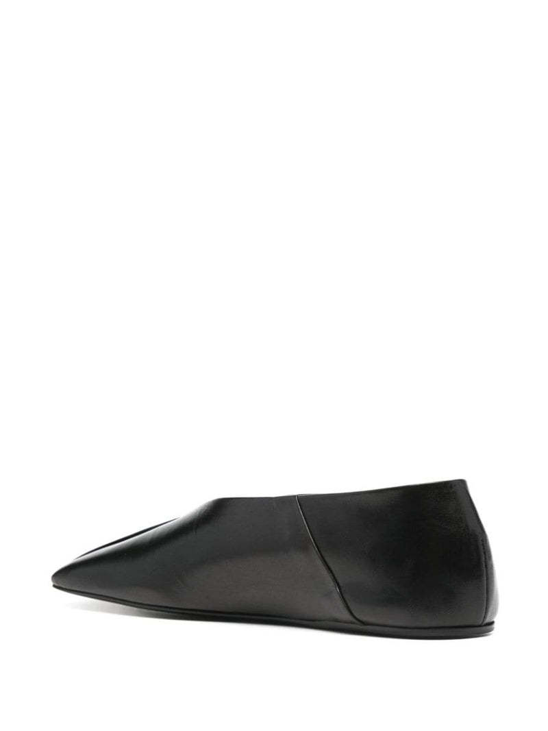 Jil Sander Leather Ballet Flats