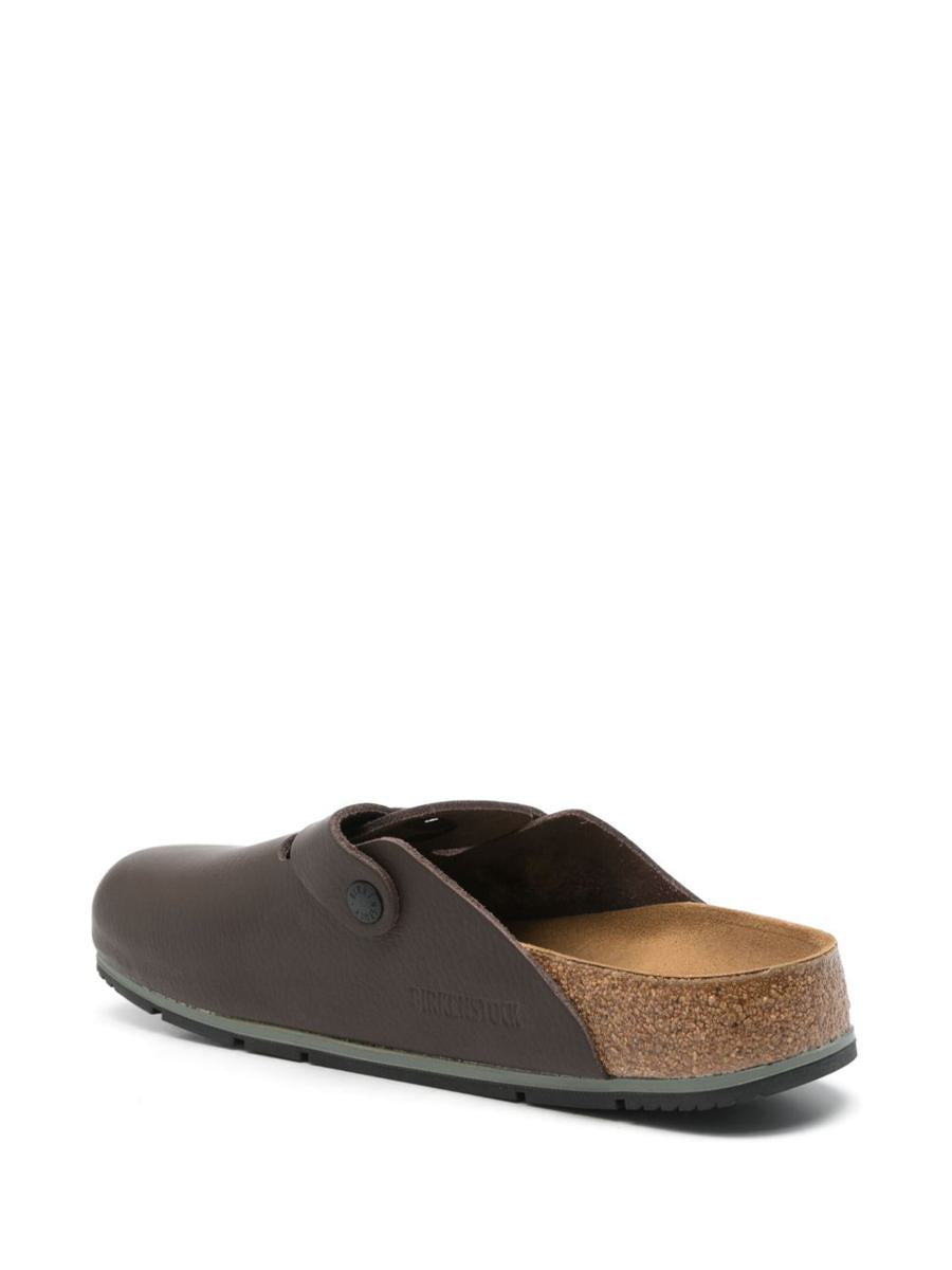 Birkenstock 'Boston Pro' Brown Rubber Clog
