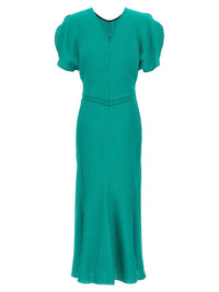 Victoria Beckham 'Gathered Waist Midi' Dress
