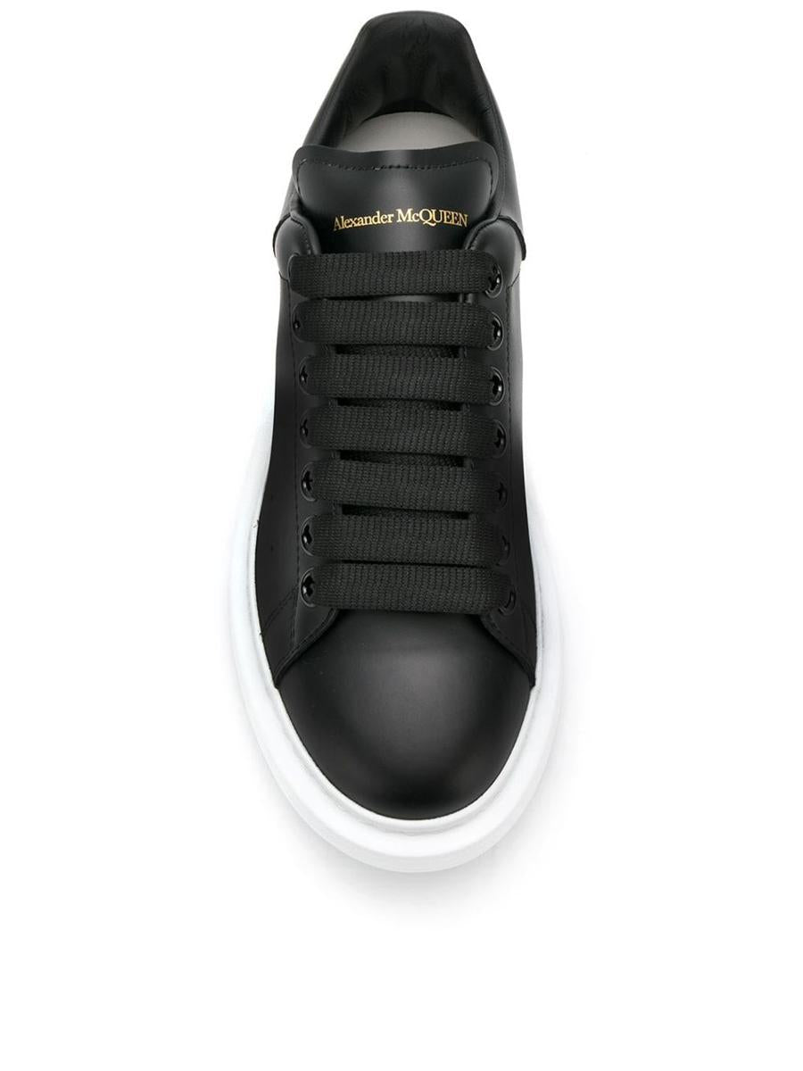 Alexander McQueen Oversized Leather Sneakers