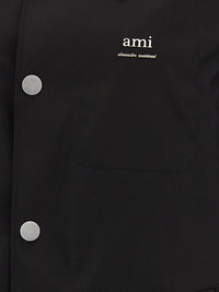 AMI Paris Technical Twill Trench Coat