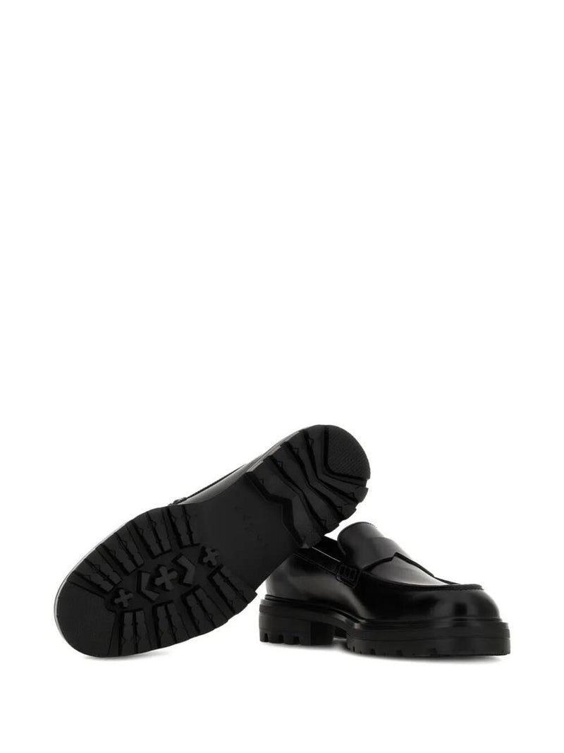 Hogan H673 Leather Loafers Shoes