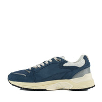 Autry Ensign And Silver Mesh And Suede Hyperway Sneakers