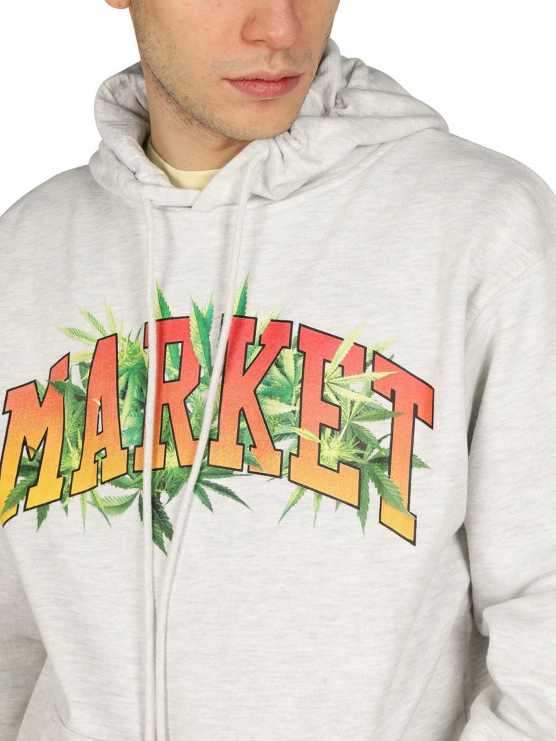 Market Logo Print Sweatshirt Unisex