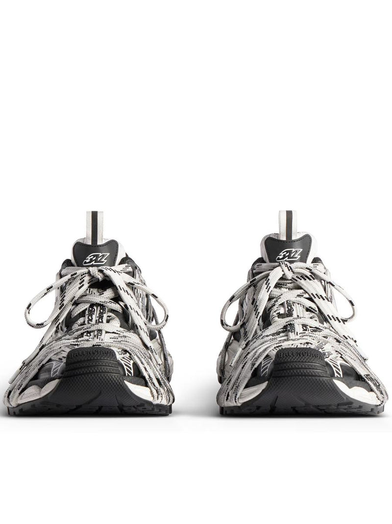 Balenciaga 3Xl Extreme Laces Logo Shoes