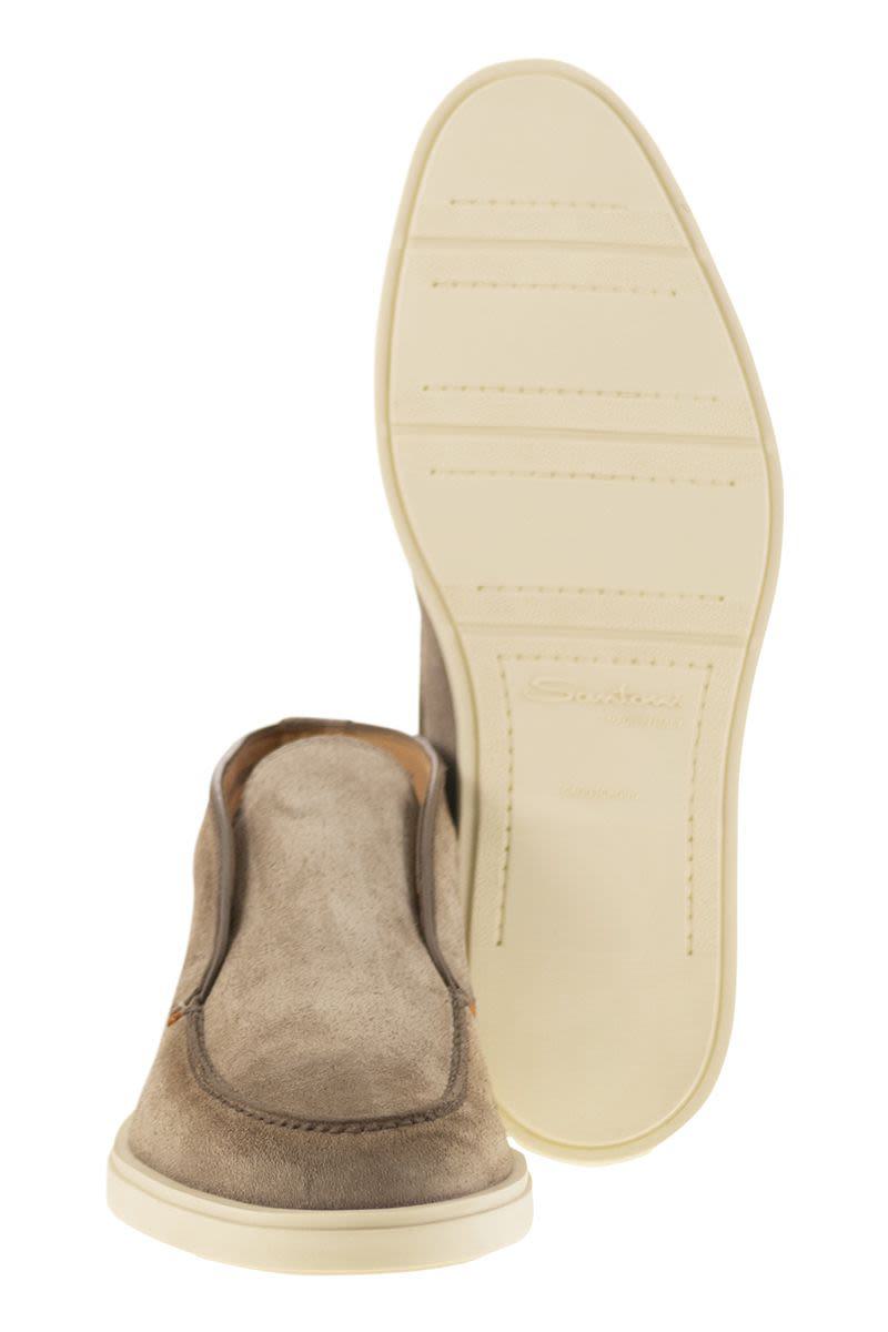 Santoni Suede Desert Boot