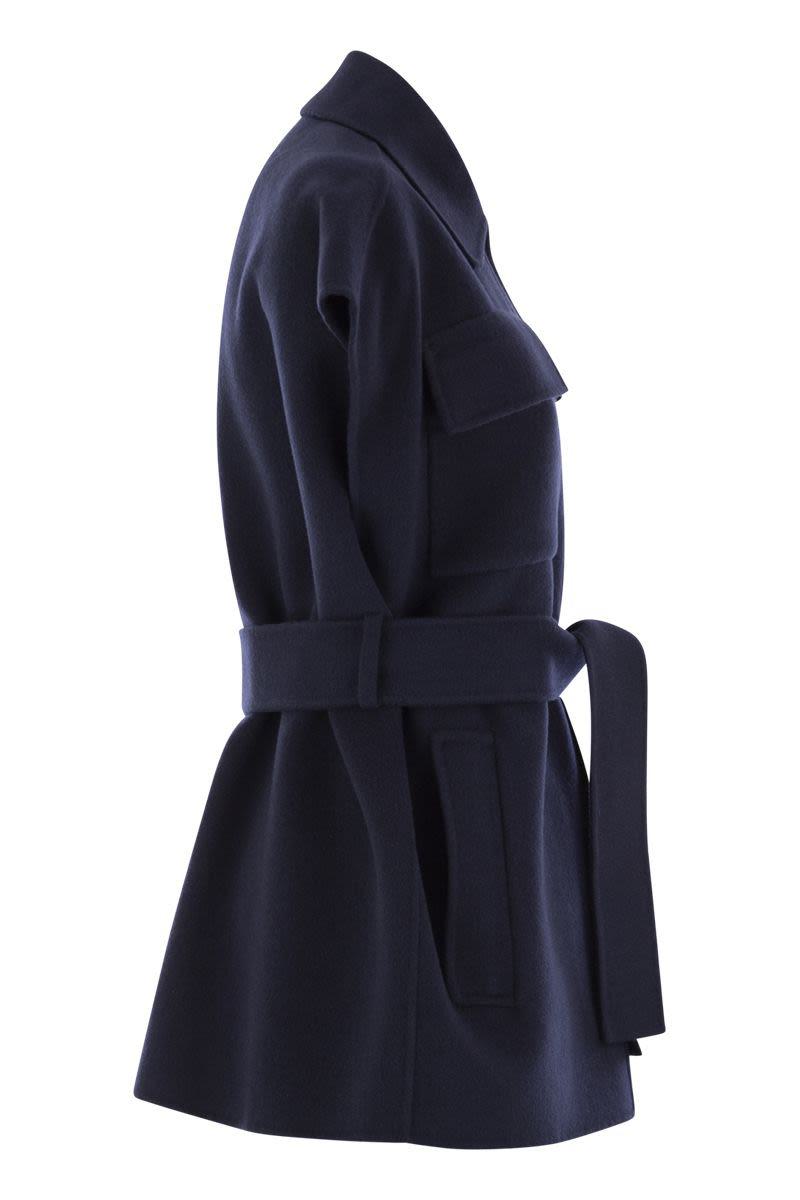 Weekend Max Mara Elegia - Wool Waistcoat With Belt
