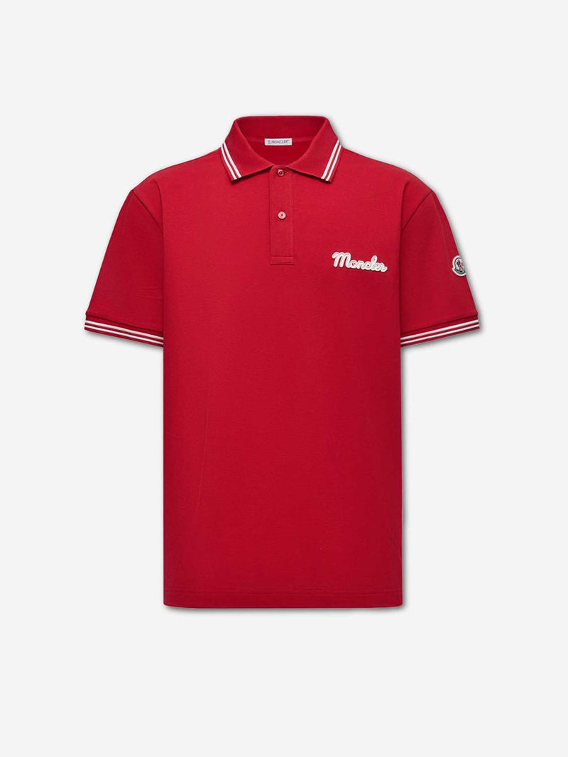 Moncler Embroidered Polo