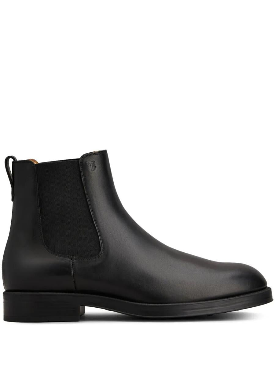 Tod'S Leather Chelsea Boots Shoes