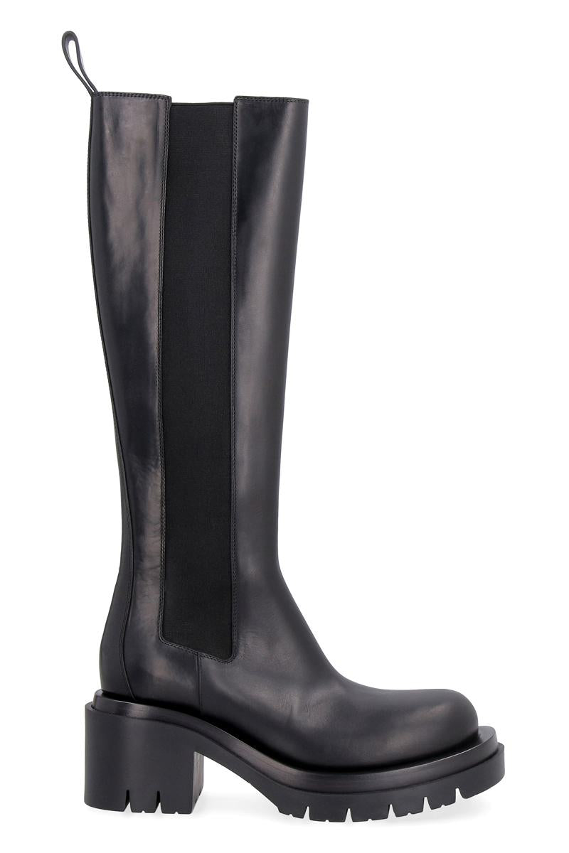 Bottega Veneta Lug Leather Boots