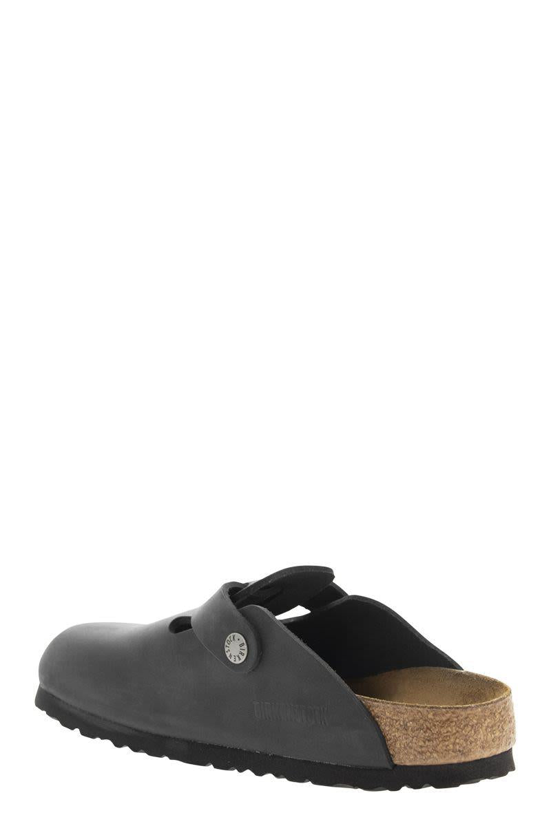 Birkenstock Boston - Oiled Leather Sabot