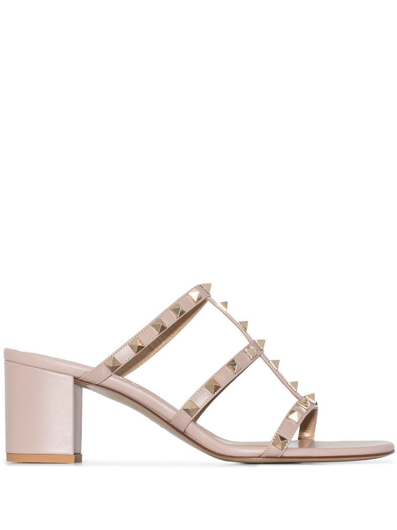 Valentino Garavani Rockstud Leather Mules