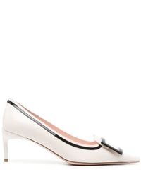 Roger Vivier Viv Canard Leather Pumps