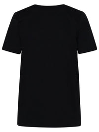 Balmain Black Cotton T-Shirt