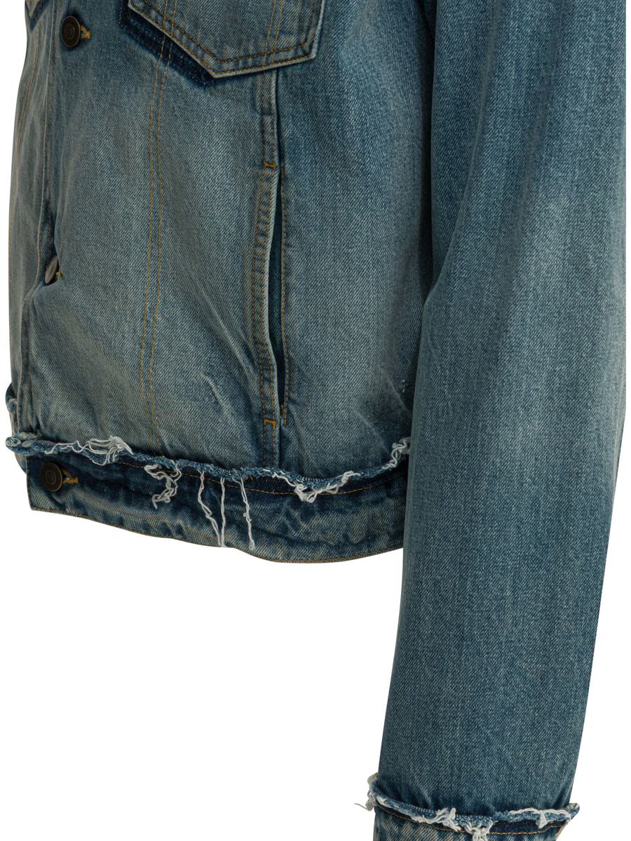 Maison Margiela Worn Denim Efect Jacket