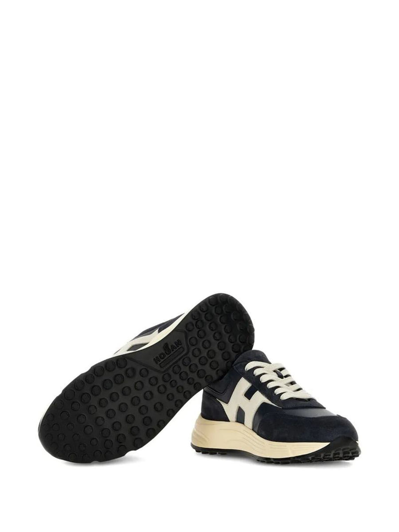 Hogan Hyperlight Suede And Nappa Leather Sneakers Shoes