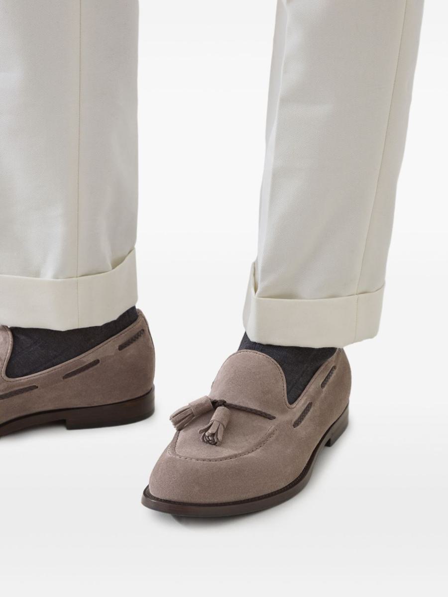 Brunello Cucinelli Suede Loafers