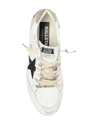 Golden Goose 'Ball Star' Sneakers With Glitter Heel