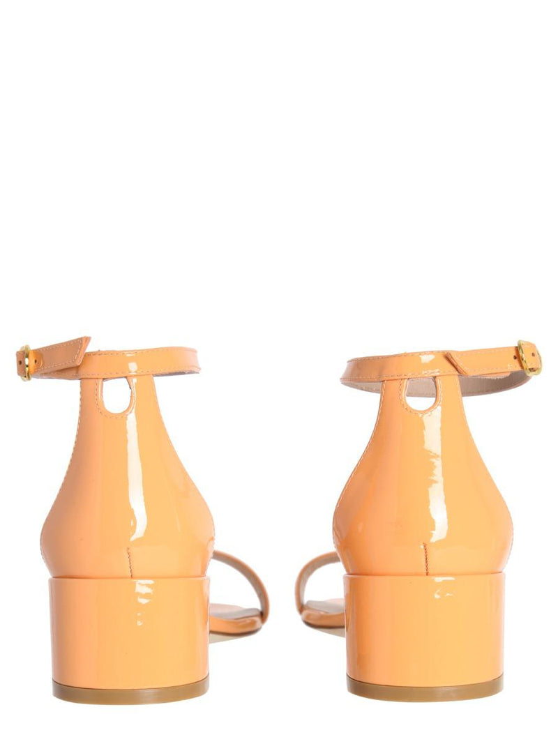 Stuart Weitzman Nudist Curve 35 Block Sandals