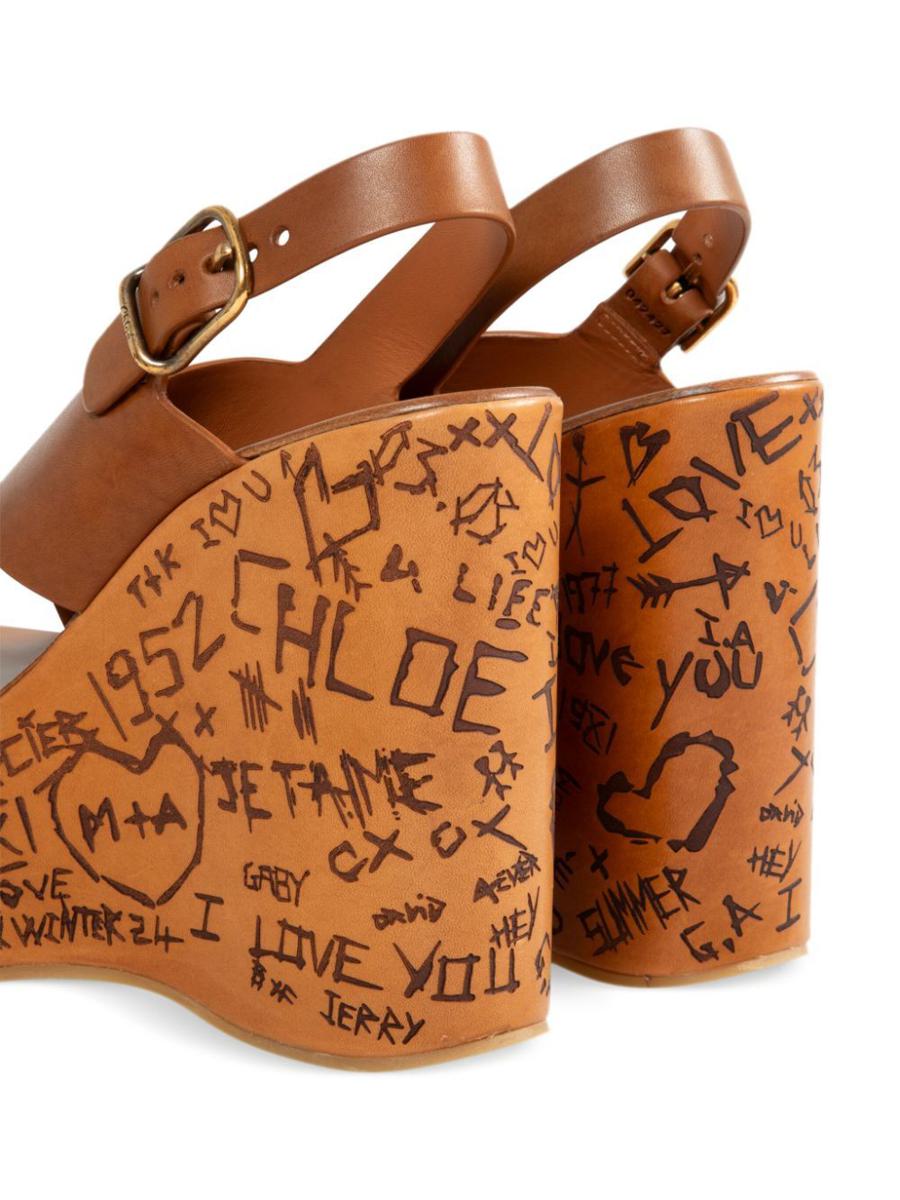 Chloé Maxime High Sandals Shoes