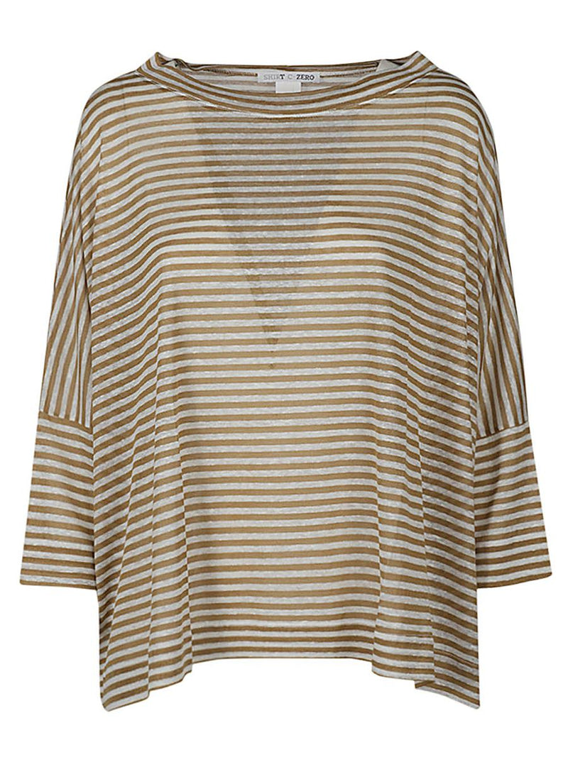 Shirt C-Zero Linen Striped Sweater