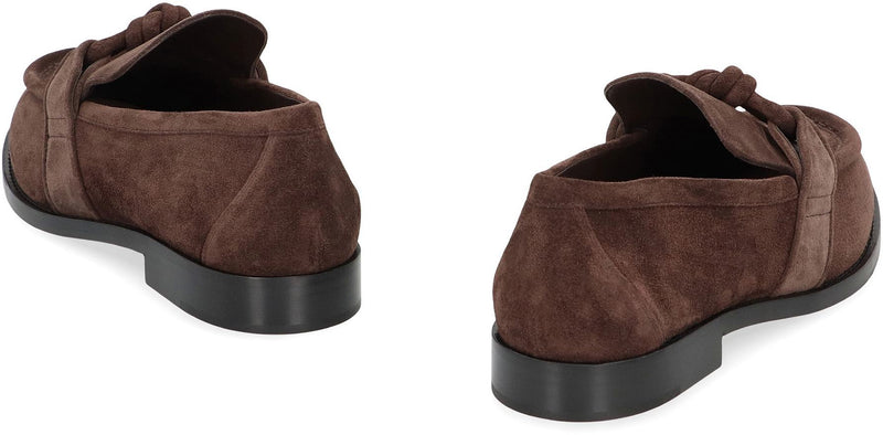 Bottega Veneta Astaire Suede Loafers