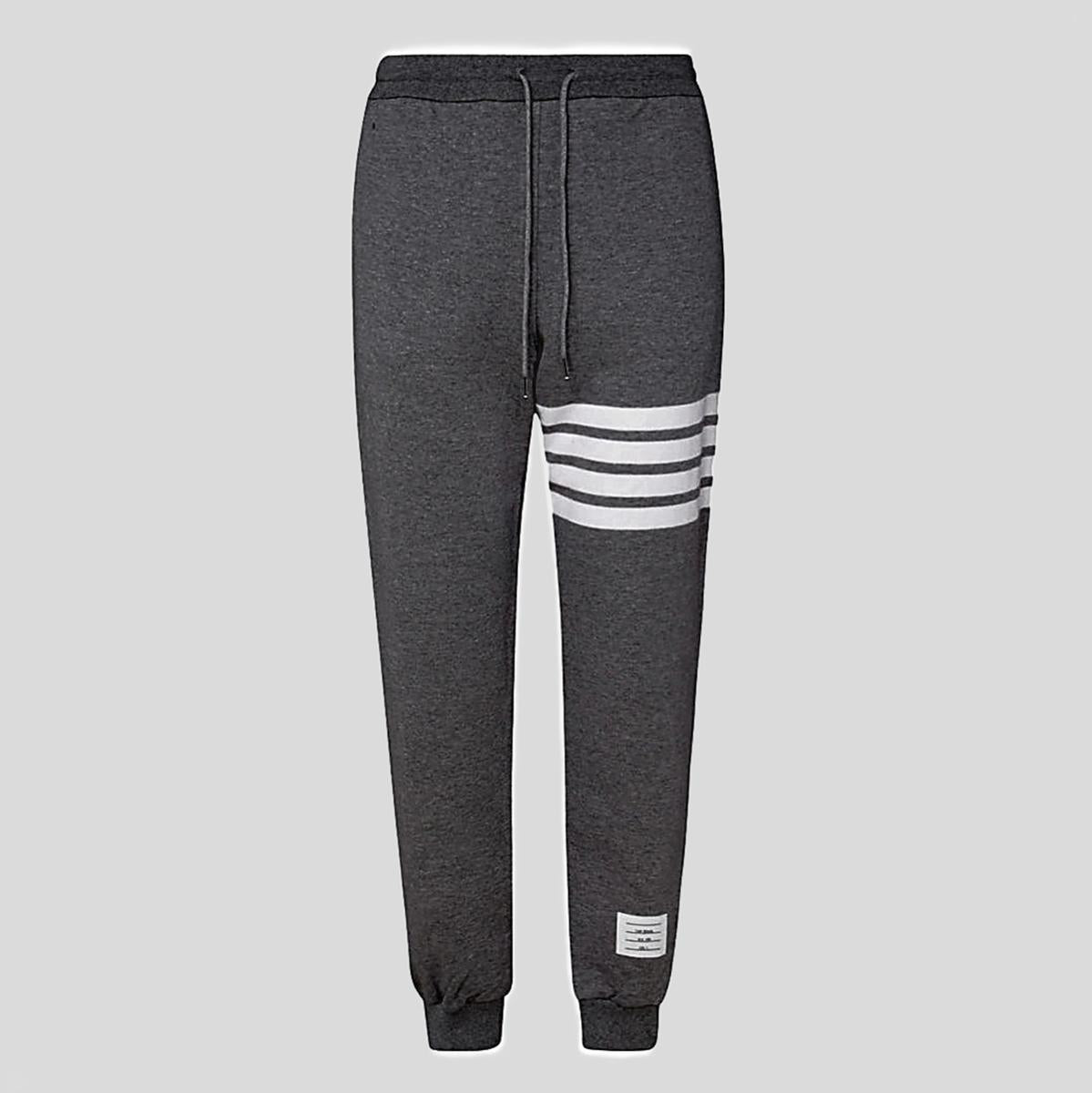 Thom Browne Dark Gry Cotton Pants