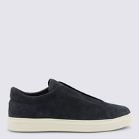 Hogan Navy Leather Sneakers