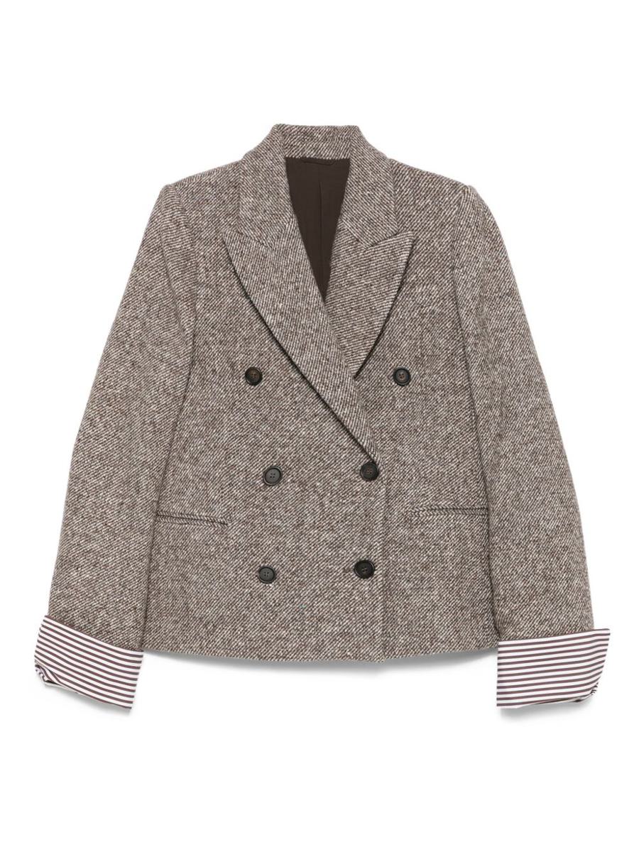 Brunello Cucinelli Wool And Silk Jacket