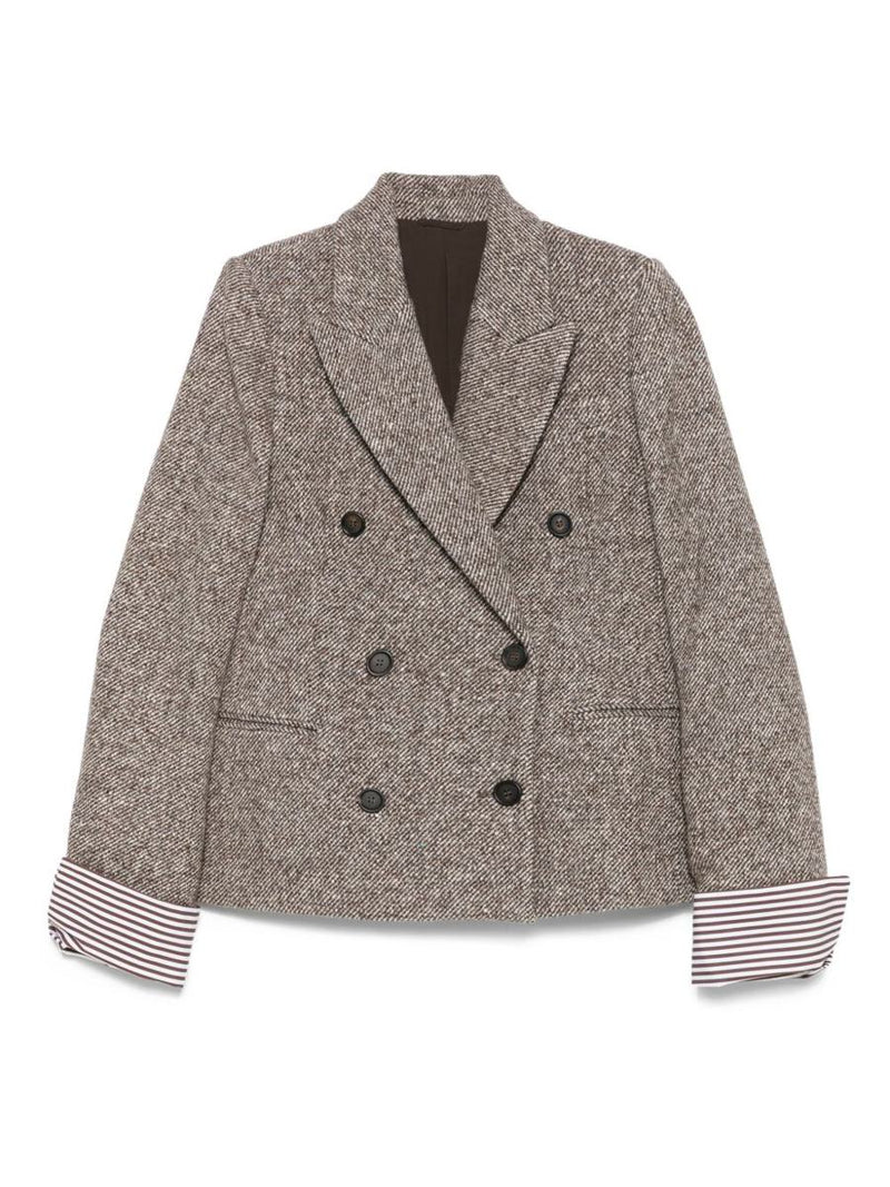 Brunello Cucinelli Wool And Silk Jacket