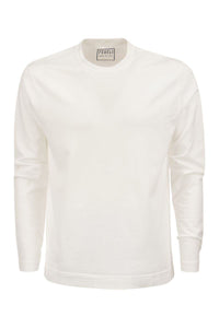 Fedeli Long-Sleeved Organic Cotton T-Shirt