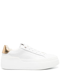 Salvatore Ferragamo Platform Leather Sneakers