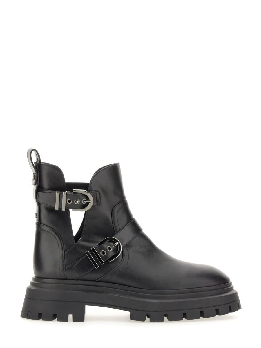 Stuart Weitzman Maverick Bedford Motorcycle Boot