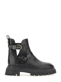 Stuart Weitzman Maverick Bedford Motorcycle Boot