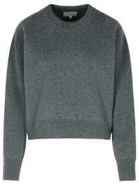 Loulou De Saison 'Boxy Miro' Grey Cashmere Sweater