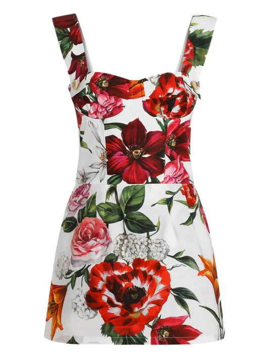 Dolce & Gabbana Floral Print Dress