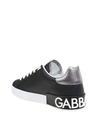 Dolce & Gabbana Portofino Sneakers In Nappa Calfskin