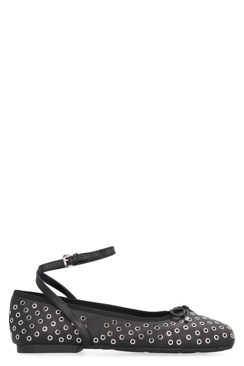 Michael Kors Collette Flex Leather Ballet Flats