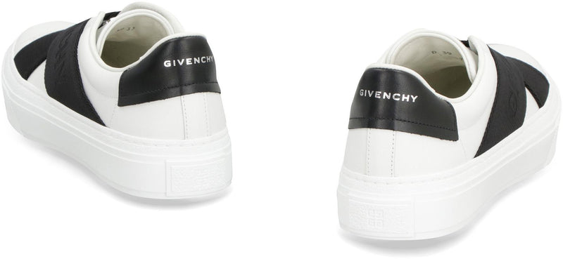 Givenchy City Sport Leather Sneakers