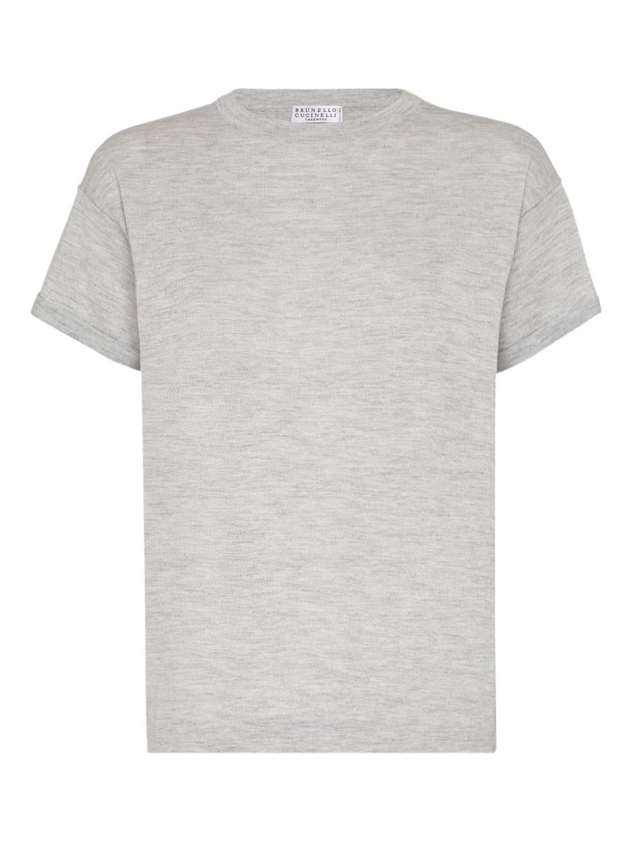 Brunello Cucinelli Cashmere And Silk T-Shirt