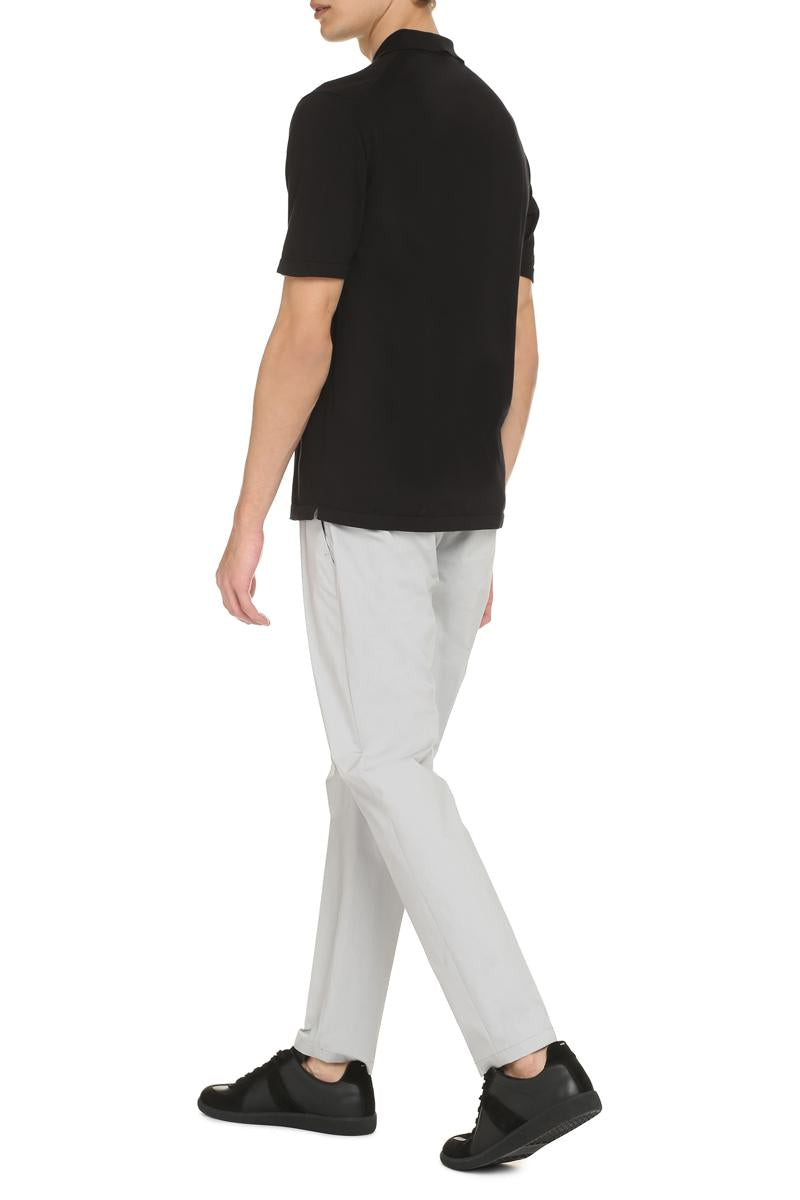 The (Alphabet) Cotton Knit Polo Shirt