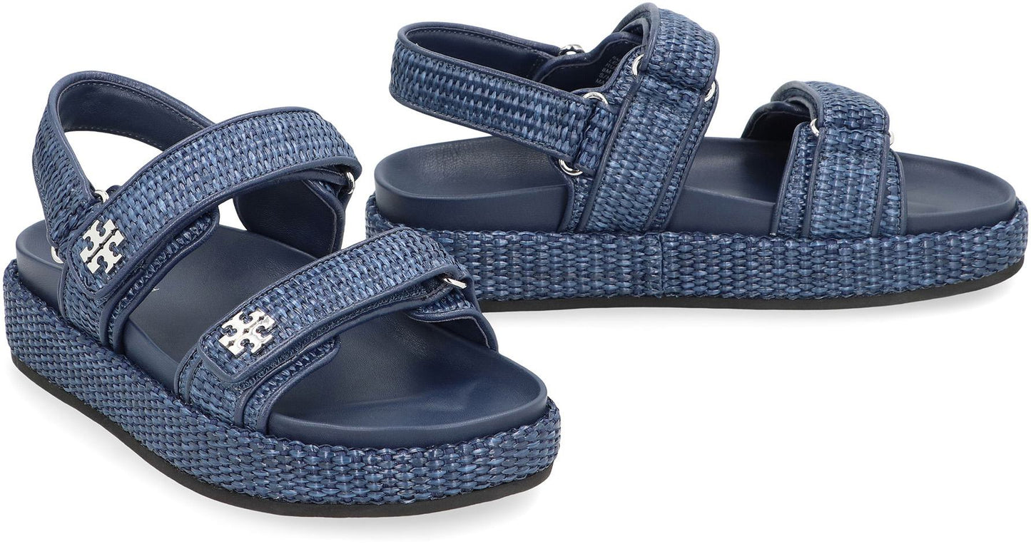 Tory Burch Kira Intrecciato Sandals