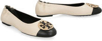 Tory Burch Claire Leather Ballet Flats